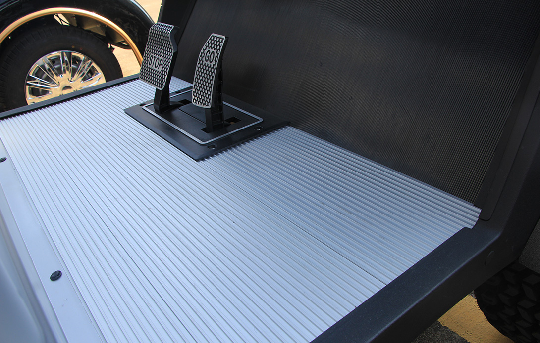 Aluminium alloy golf cart floor